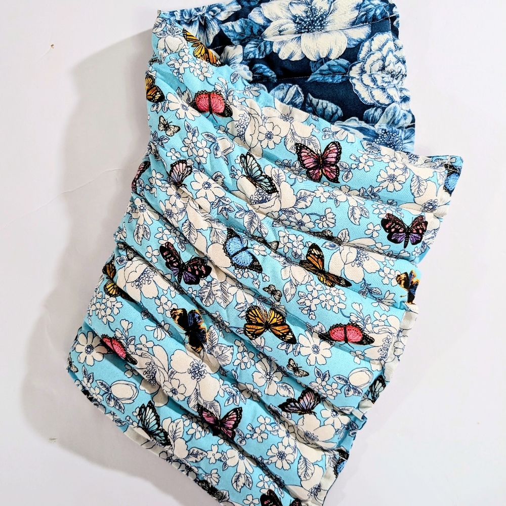 Therapeutic heating-cooling body pad, Cold Pack, Heat Pad, Rice Bag, Butterflies